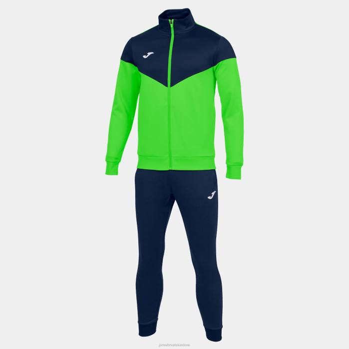 hr Joma trenirka oxford fluorescentno zelena tamnoplava 6FVN1504 muškarci
