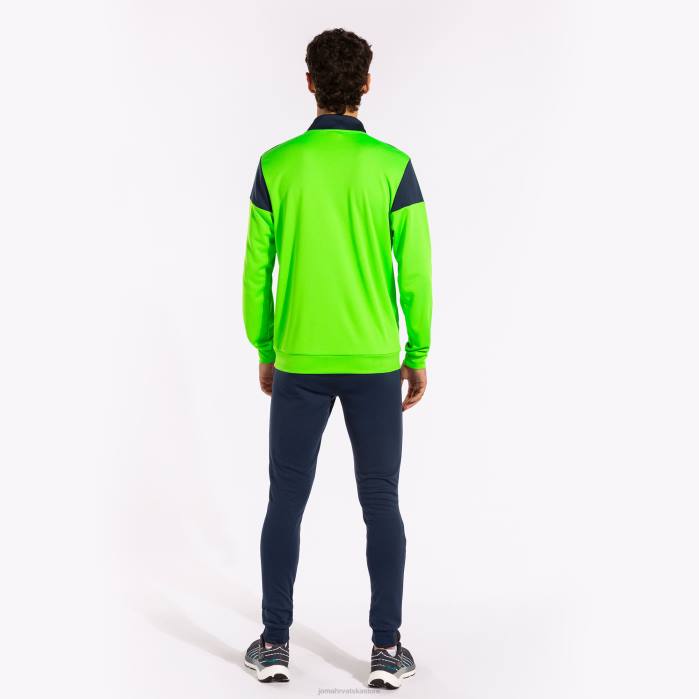 hr Joma trenirka oxford fluorescentno zelena tamnoplava 6FVN1504 muškarci