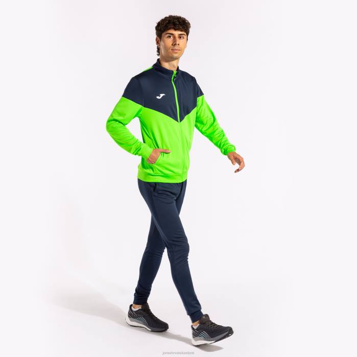 hr Joma trenirka oxford fluorescentno zelena tamnoplava 6FVN1504 muškarci