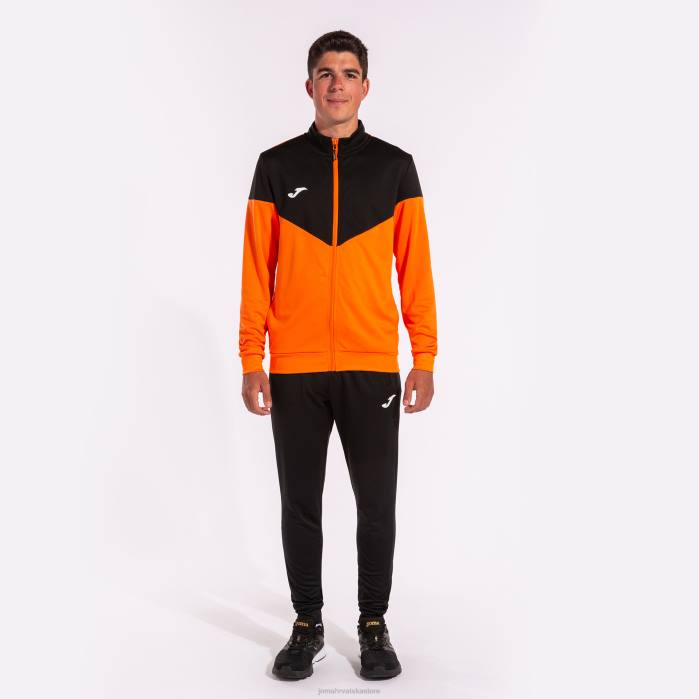 hr Joma trenirka oxford narančasta crna 6FVN4575 muškarci