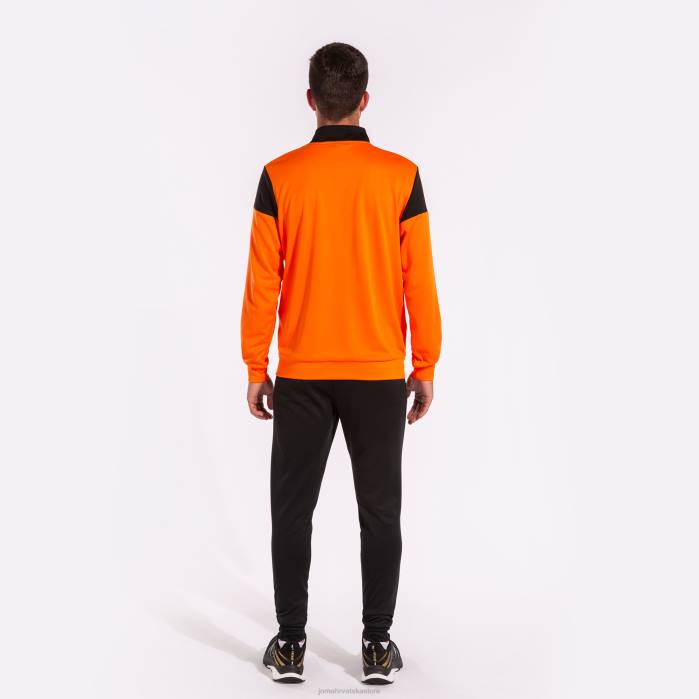 hr Joma trenirka oxford narančasta crna 6FVN4575 muškarci