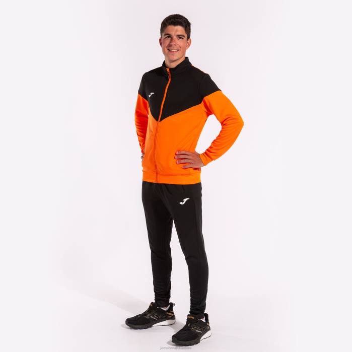hr Joma trenirka oxford narančasta crna 6FVN4575 muškarci