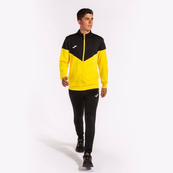hr Joma trenirka oxford žuto crna 6FVN3076 muškarci