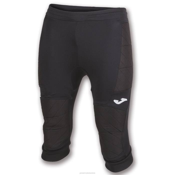 hr Joma 3/4 hlače štite crno 6FVN4607 muškarci