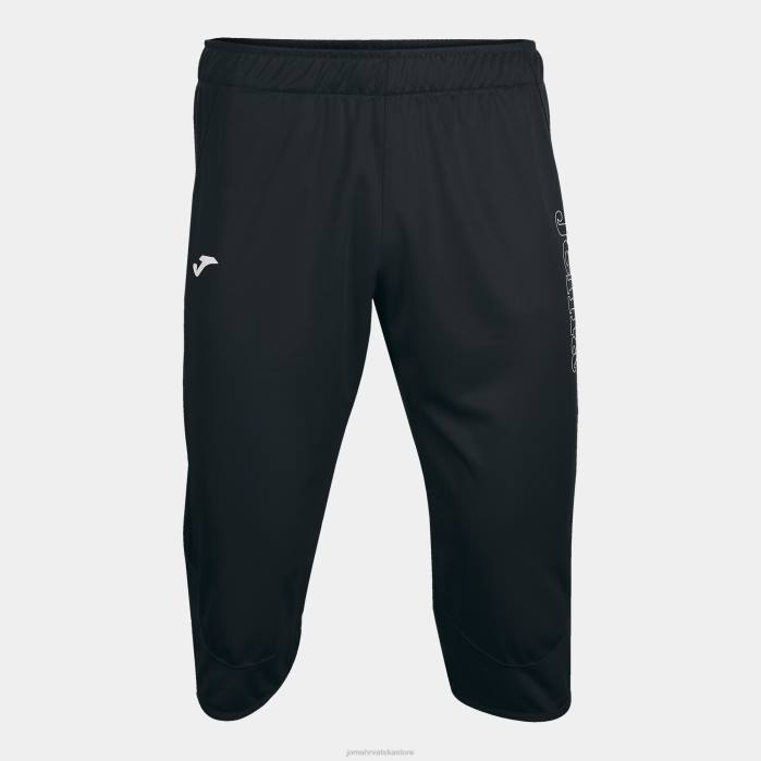 hr Joma 3/4 hlače vela crno 6FVN933 muškarci