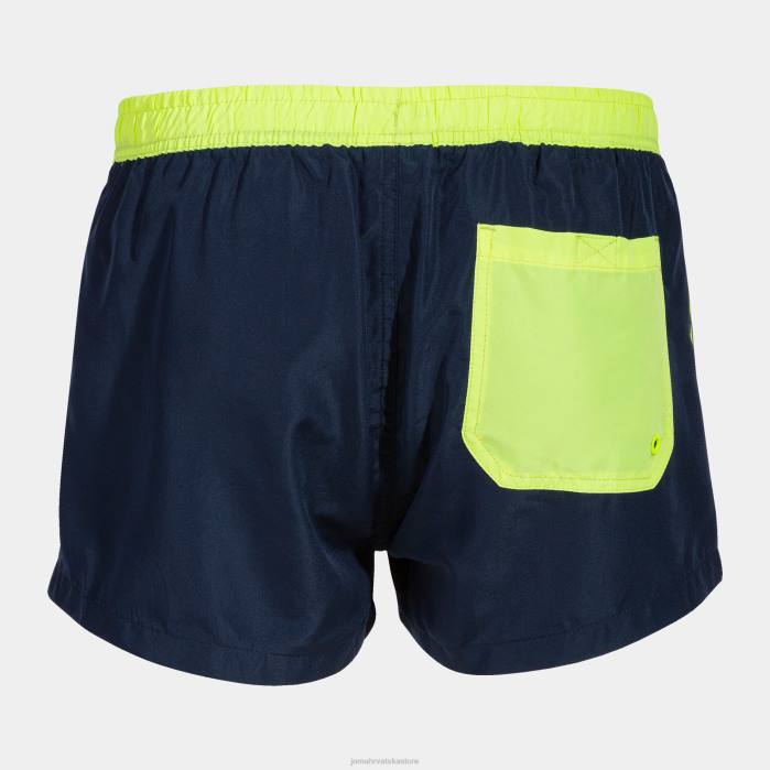 hr Joma kupaće gaće klasične tamnoplava fluorescentno žuta 6FVN574 muškarci