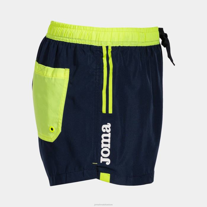 hr Joma kupaće gaće klasične tamnoplava fluorescentno žuta 6FVN574 muškarci