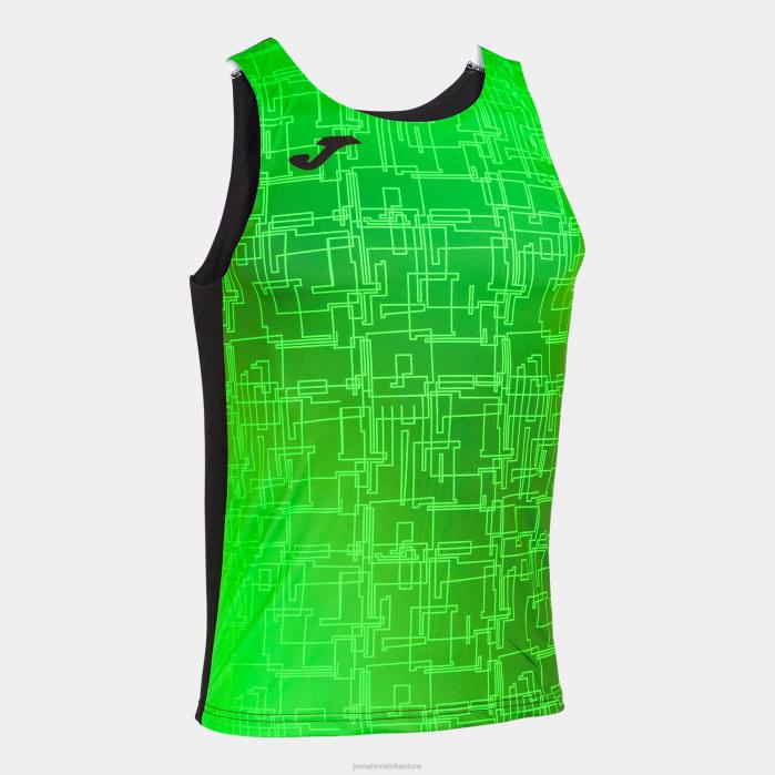 hr Joma elita bez rukava viii crna fluorescentno zelena 6FVN673 muškarci