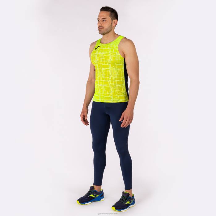hr Joma elita bez rukava viii tamnoplava fluorescentno žuta 6FVN757 muškarci