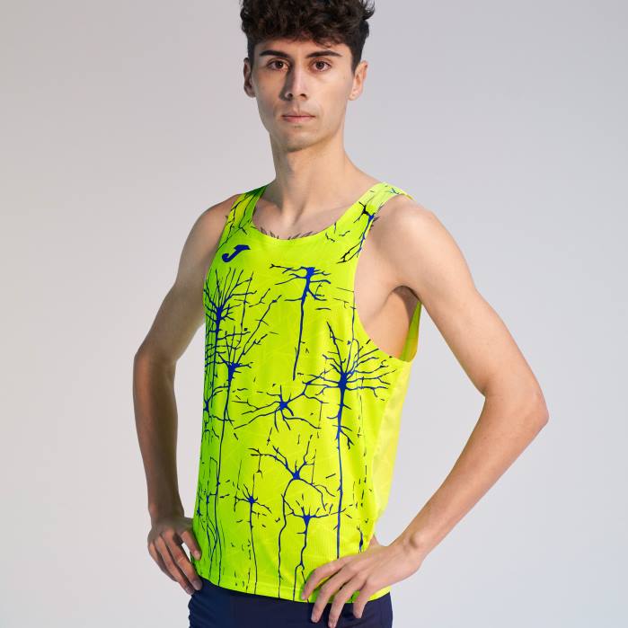 hr Joma majica bez rukava elita ix fluorescentno žuta 6FVN83 muškarci
