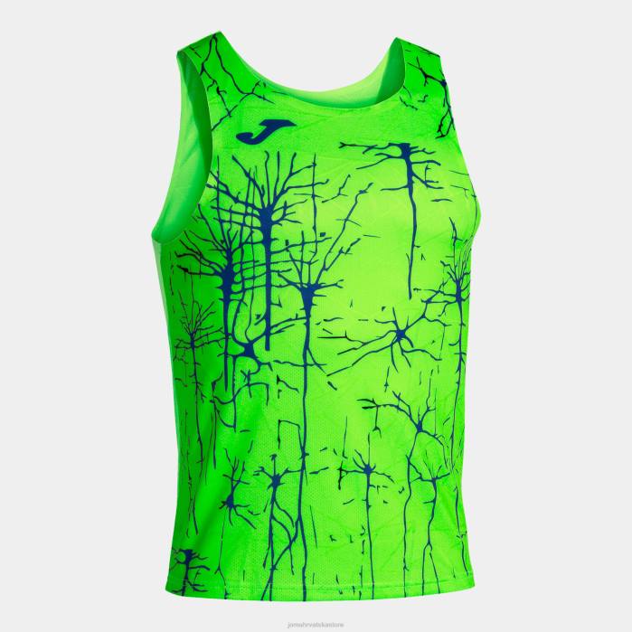 hr Joma majica bez rukava elita ix fluorescentno zelena 6FVN446 muškarci