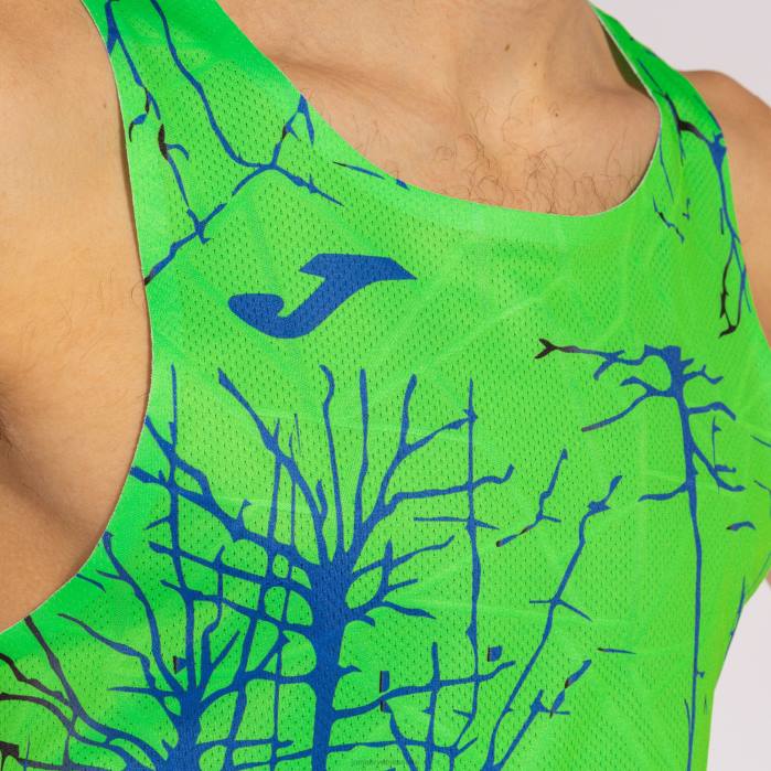 hr Joma majica bez rukava elita ix fluorescentno zelena 6FVN446 muškarci