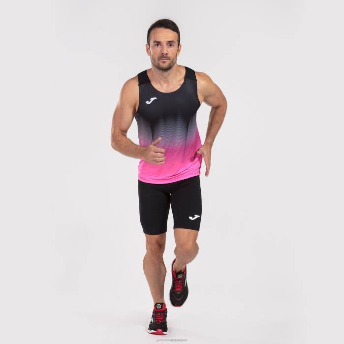 hr Joma majica bez rukava elita vii crno fluorescentno ružičasto bijelo 6FVN458 muškarci