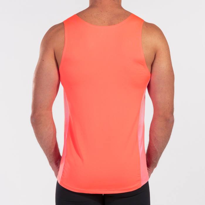hr Joma majica bez rukava elita vii fluorescentna koraljna bijela 6FVN457 muškarci