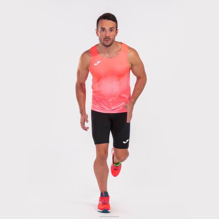 hr Joma majica bez rukava elita vii fluorescentna koraljna bijela 6FVN457 muškarci