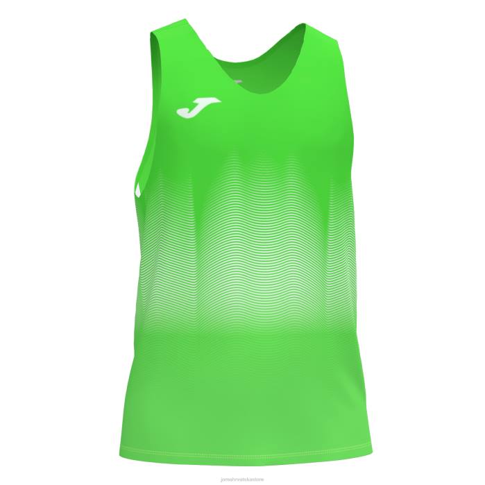 hr Joma majica bez rukava elita vii fluorescentno zeleno bijela 6FVN4131 muškarci