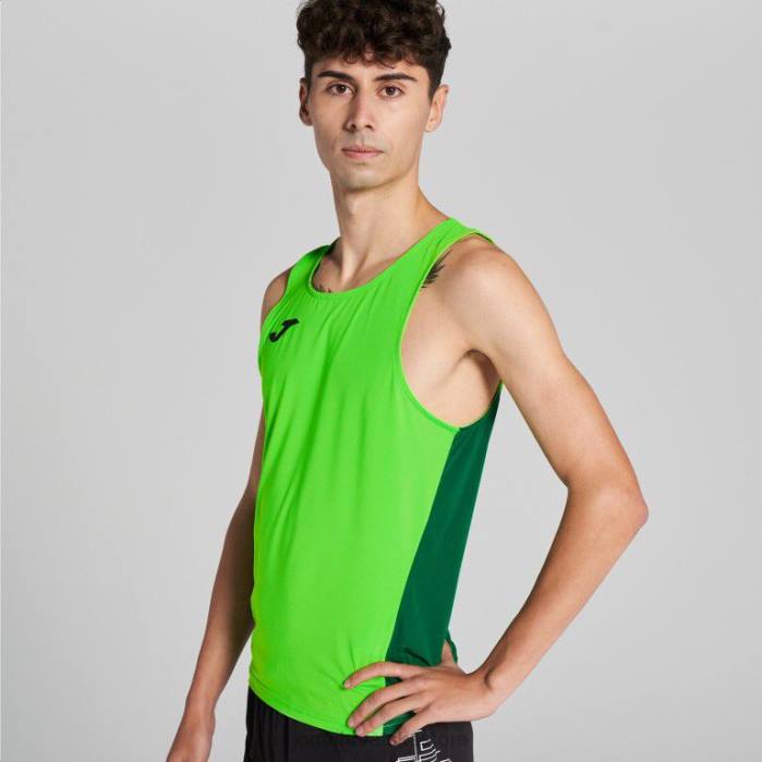 hr Joma majica bez rukava r-winner fluorescentno zelena 6FVN3238 muškarci