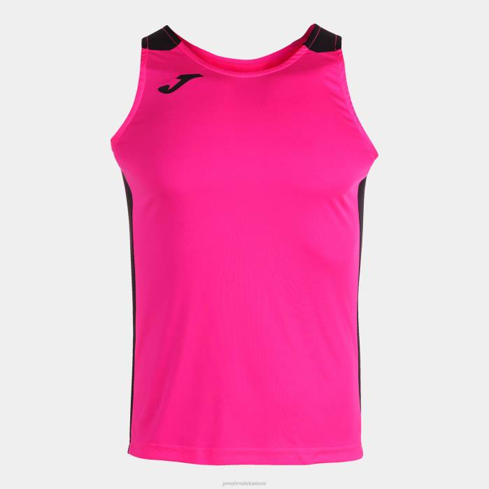hr Joma rekord bez rukava ii fluorescentno ružičasto crna 6FVN818 muškarci