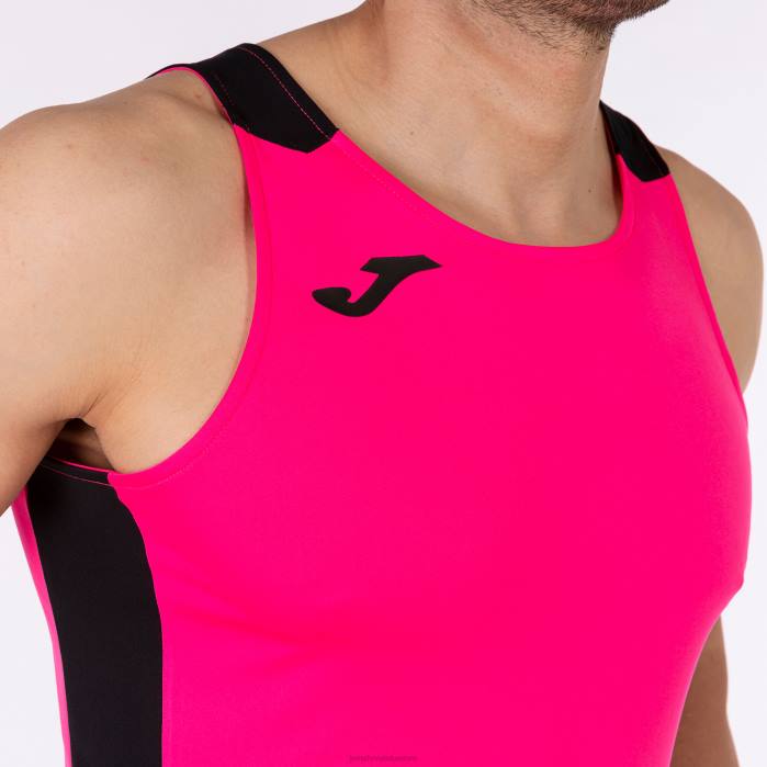 hr Joma rekord bez rukava ii fluorescentno ružičasto crna 6FVN818 muškarci