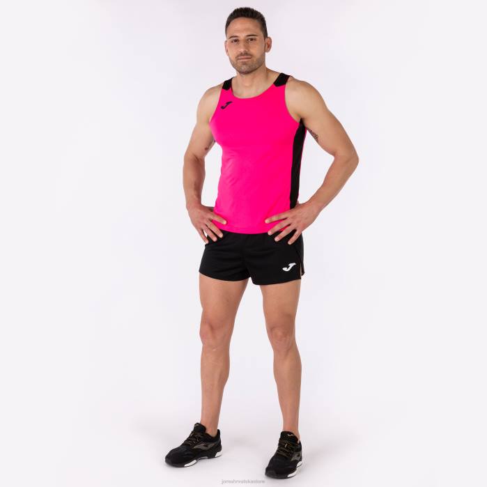 hr Joma rekord bez rukava ii fluorescentno ružičasto crna 6FVN818 muškarci