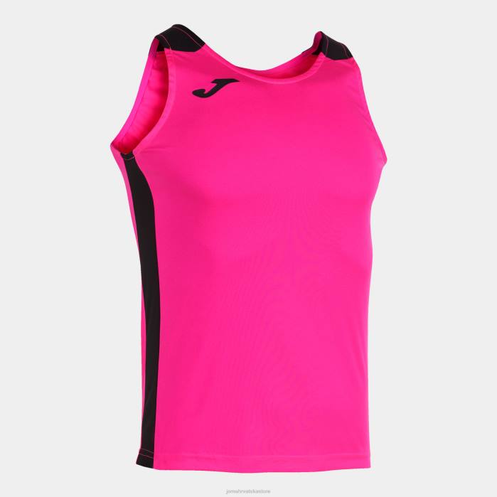 hr Joma rekord bez rukava ii fluorescentno ružičasto crna 6FVN818 muškarci