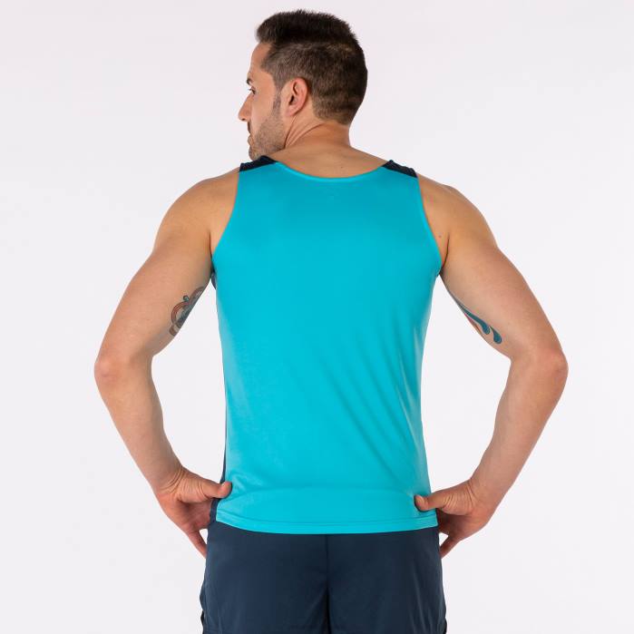 hr Joma rekord bez rukava ii fluorescentno tirkizno tamnoplava 6FVN4504 muškarci