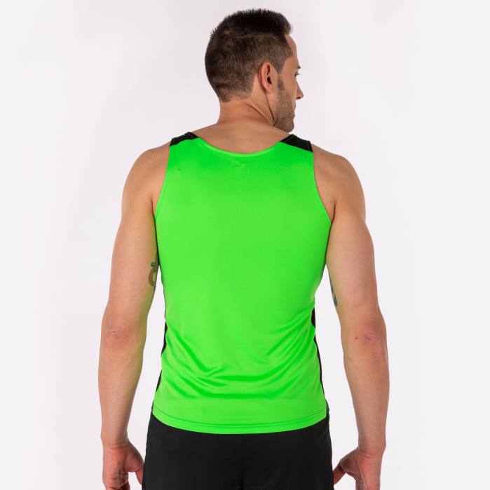 hr Joma rekord bez rukava ii fluorescentno zelena crna 6FVN3475 muškarci