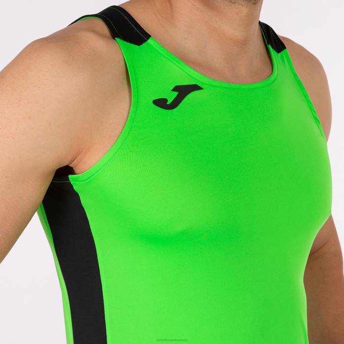 hr Joma rekord bez rukava ii fluorescentno zelena crna 6FVN3475 muškarci