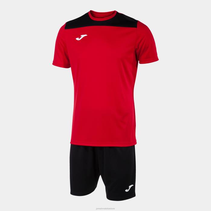 hr Joma set feniks ii crveno-crno 6FVN215 muškarci