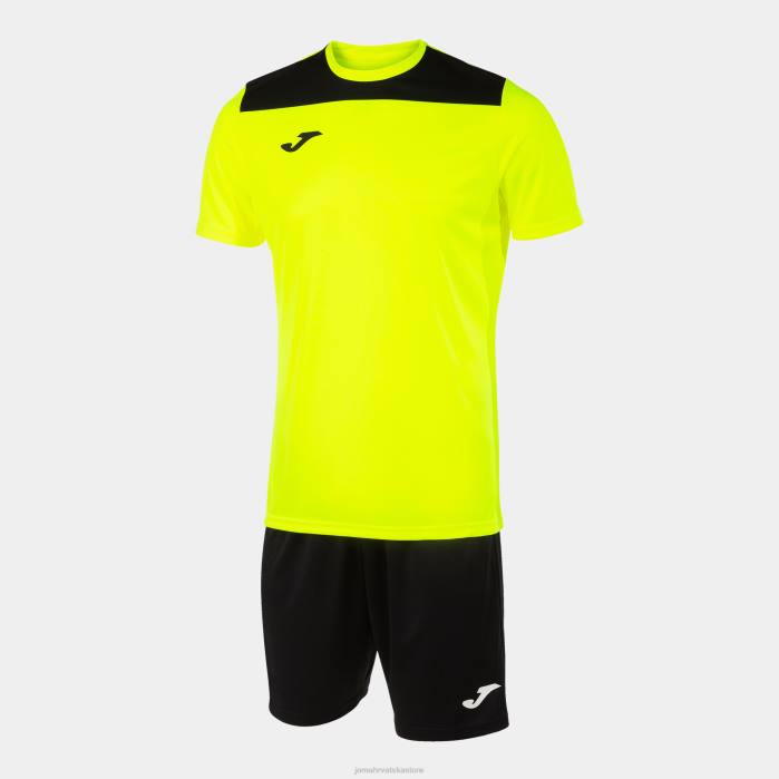 hr Joma set feniks ii fluorescentno žuto crna 6FVN1162 muškarci