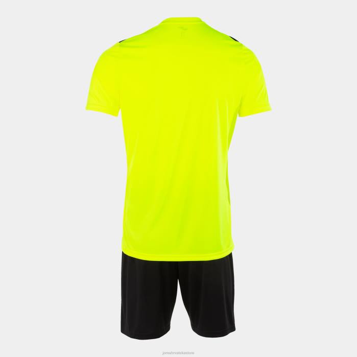 hr Joma set feniks ii fluorescentno žuto crna 6FVN1162 muškarci