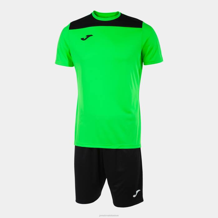 hr Joma set feniks ii fluorescentno zelena crna 6FVN4471 muškarci