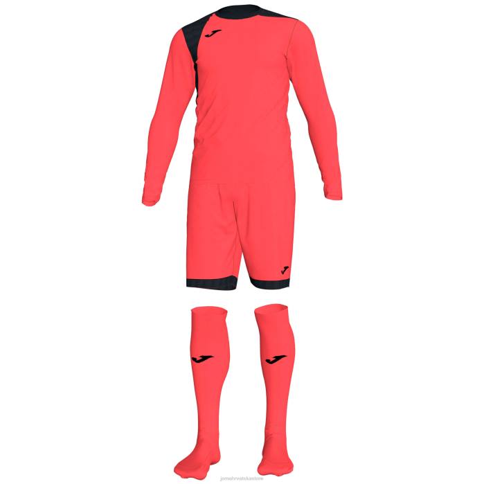 hr Joma set portero zamora iv fluorescentni koralj 6FVN697 muškarci