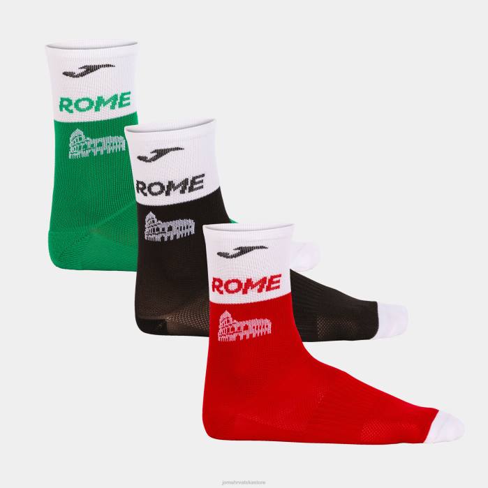 hr Joma čarape Rim crna zelena crvena 6FVN56
