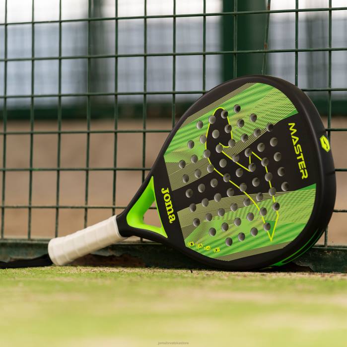 hr Joma majstor reketa za padel crna fluorescentno zelena 6FVN460