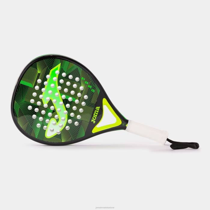 hr Joma reket za padel otvoren crna fluorescentno zelena 6FVN2504