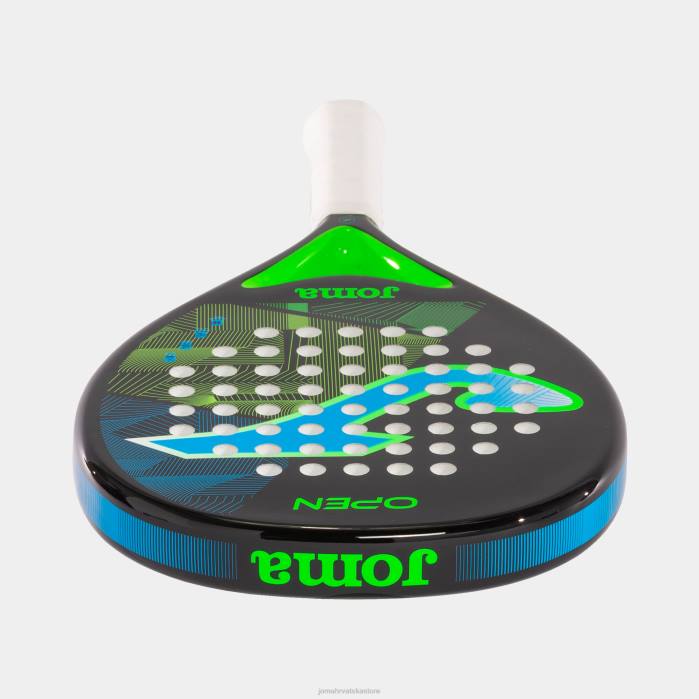 hr Joma reket za padel otvoren crni fluorescentni tirkiz 6FVN2499