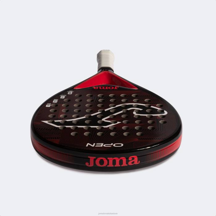 hr Joma reket za padel otvoren crno crvena 6FVN3742