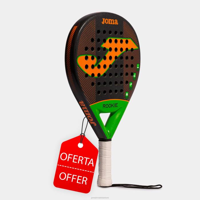 hr Joma reket za padel rookie crna narančasta 6FVN2392