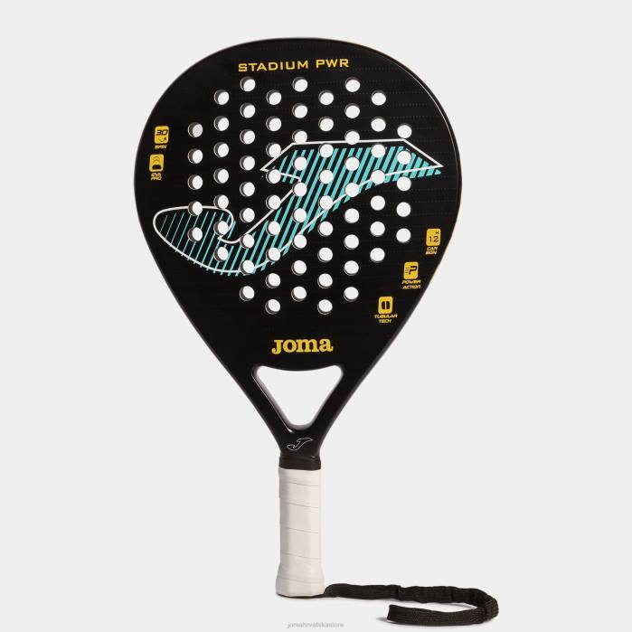 hr Joma reket za padel stadion pwr crni tirkiz 6FVN106