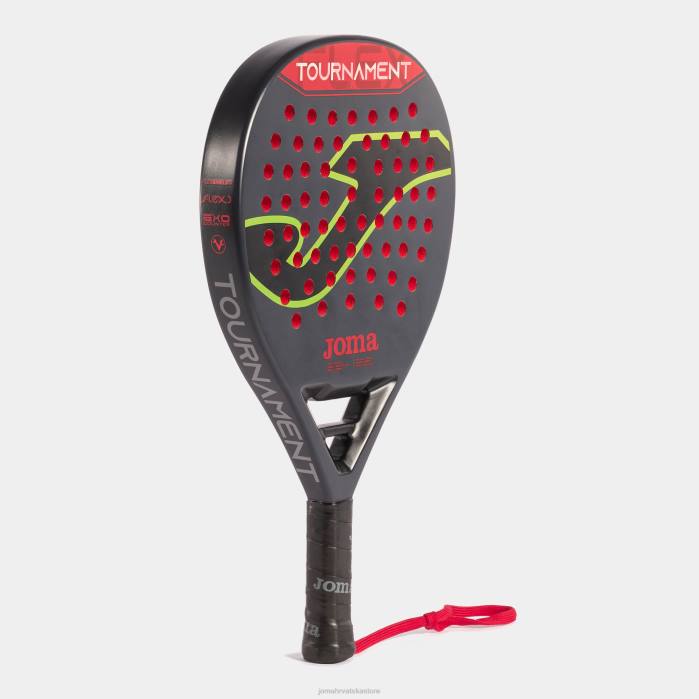 hr Joma turnir u padel reketu crno crvena 6FVN116