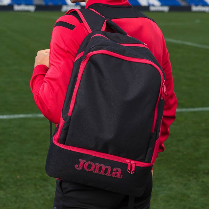 hr Joma ruksak-torba za cipele estadio iii crno crvena 6FVN492