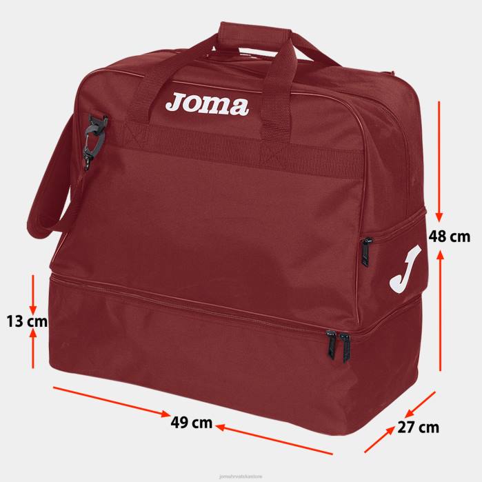 hr Joma sportska torba grande training iii tamnocrvena 6FVN1290