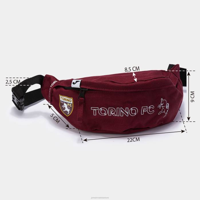 hr Joma torba za pojas torino 20/21 tamnocrvena 6FVN864