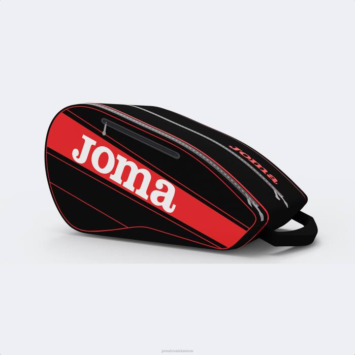 hr Joma torba za reket za padel gold pro crno crvena 6FVN863