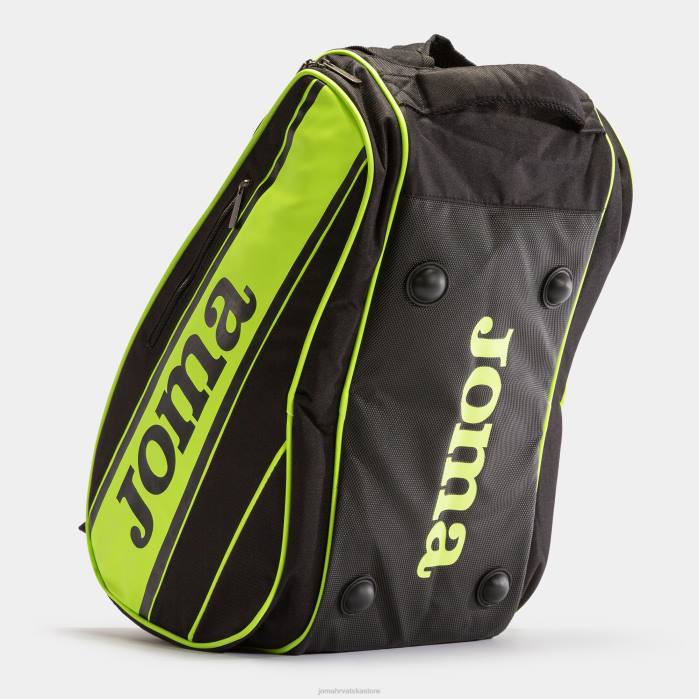 hr Joma torba za reket za padel gold pro crno zelena 6FVN379
