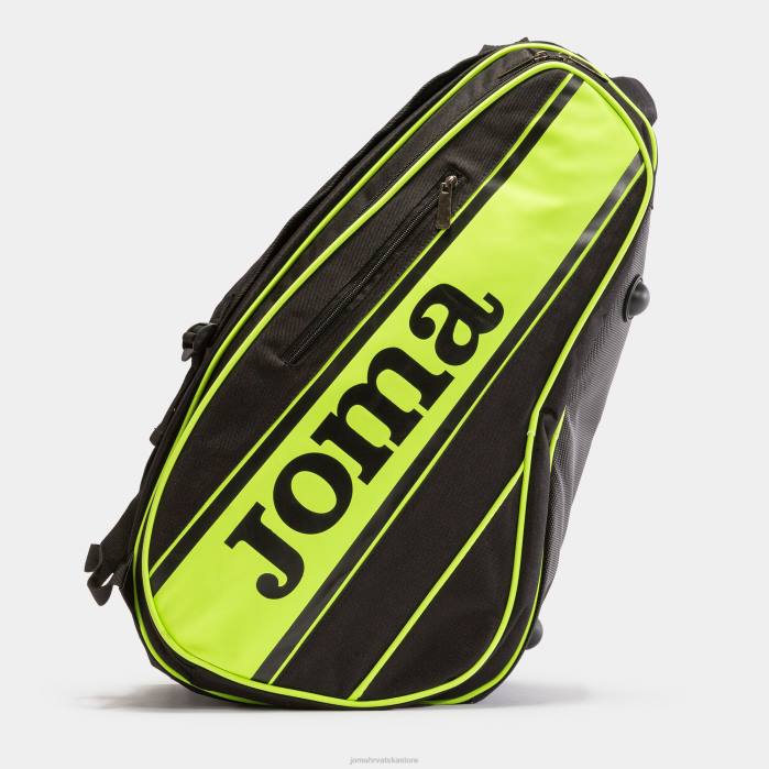 hr Joma torba za reket za padel gold pro crno zelena 6FVN379