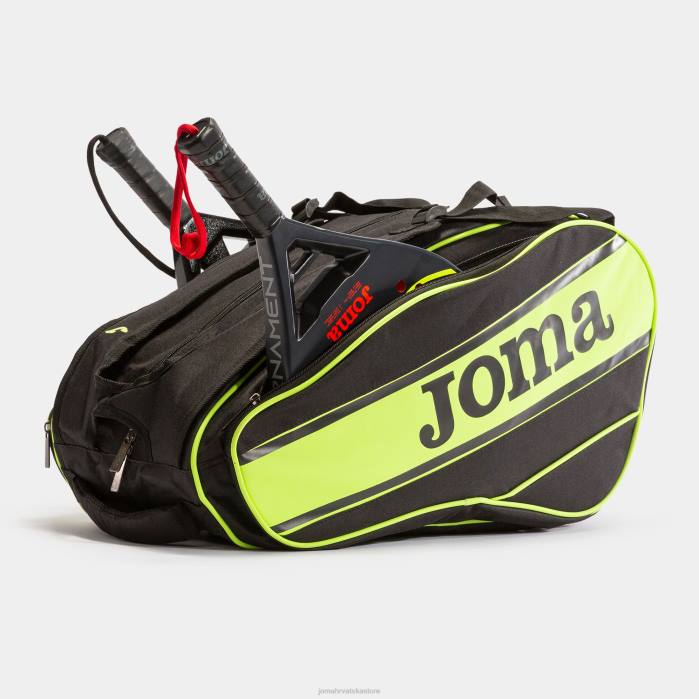 hr Joma torba za reket za padel gold pro crno zelena 6FVN379