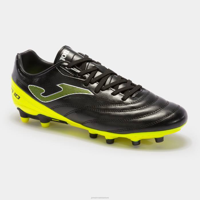 hr Joma kopačke numero-10 23 čvrsta podloga fg crno fluorescentno žuto 6FVN1112