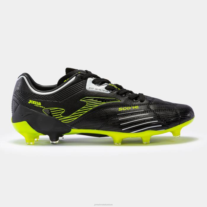hr Joma kopačke rezultat 23 čvrsto tlo fg crno 6FVN855